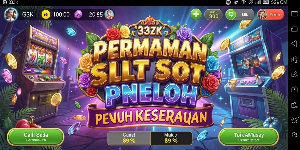 Tampilan gameplay menarik dari game Slot 33ZK.