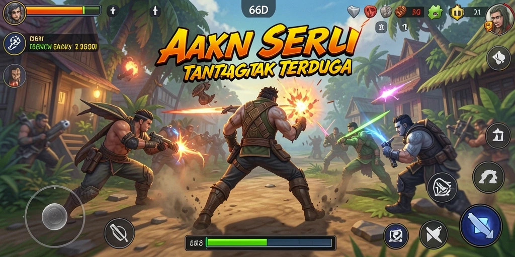 Menampilkan gameplay seru dan adrenalin tinggi di 66D.