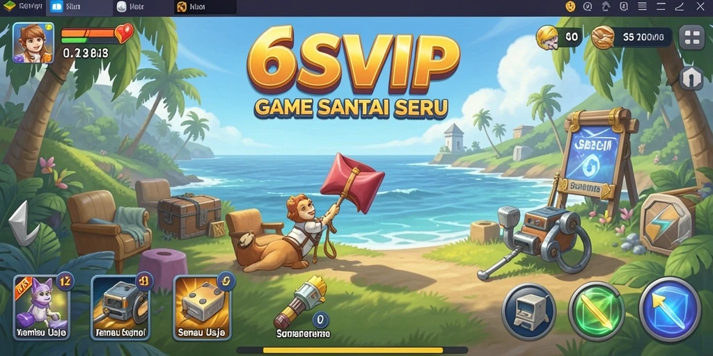 Tampilan gameplay 6SVIP yang seru dan menarik untuk dimainkan.
