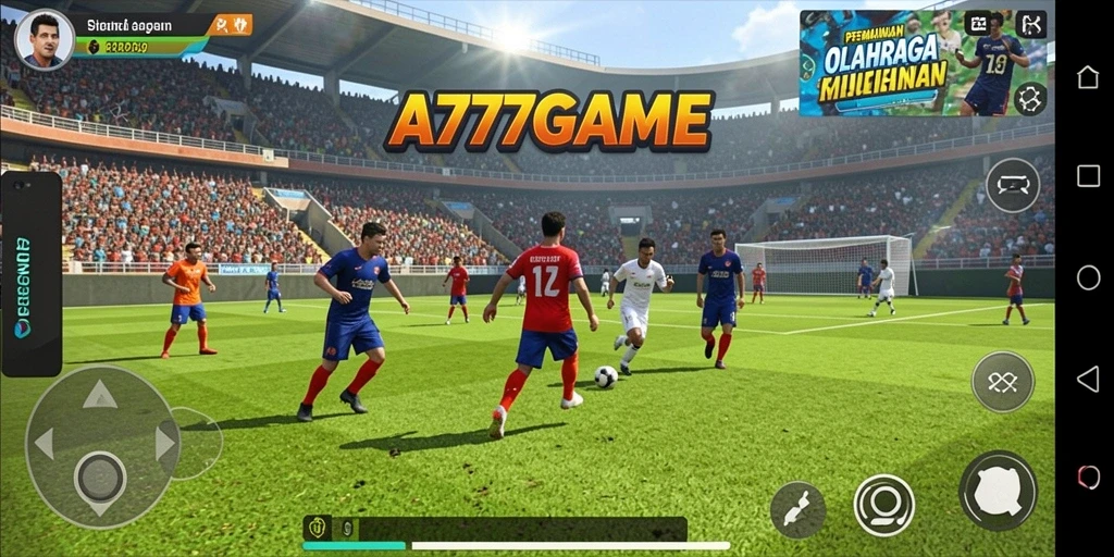 Tampak seru dari gameplay A777GAME yang menarik perhatian penggemar olahraga.