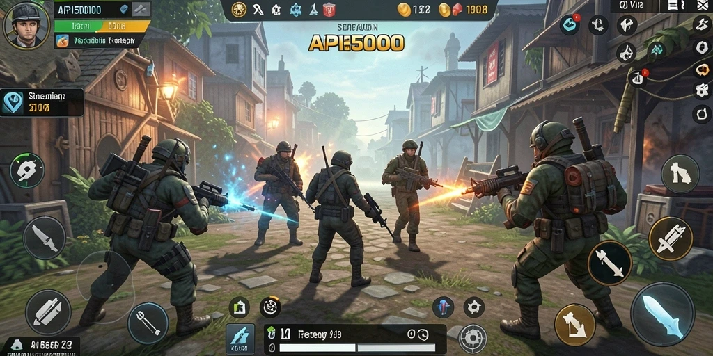 Tampilan gameplay API5000 yang mendebarkan dan strategis.