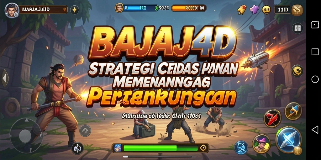 Tampilan gameplay strategi di <strong>BAJAJ4D</strong> menunjukkan pertempuran mendebarkan dan taktik yang mendalam.