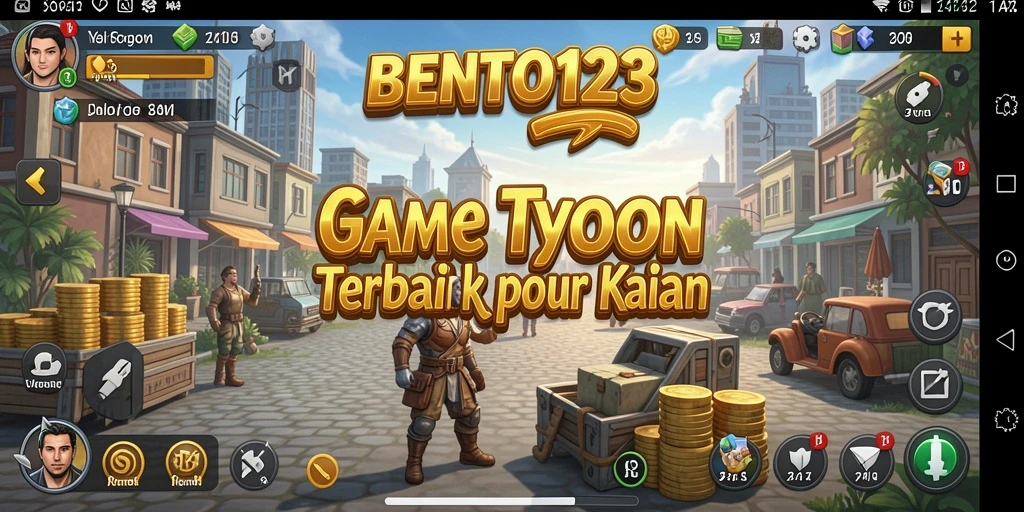 Tampilan gameplay BENTO123 yang hidup dan dinamis.