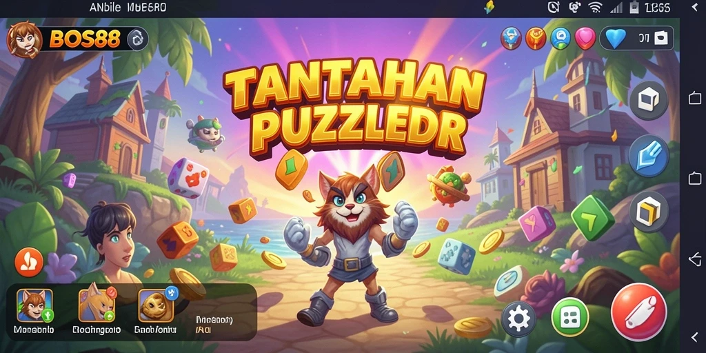 Screenshot BOS88 menampilkan gameplay yang menarik dan tantangan Puzzle.