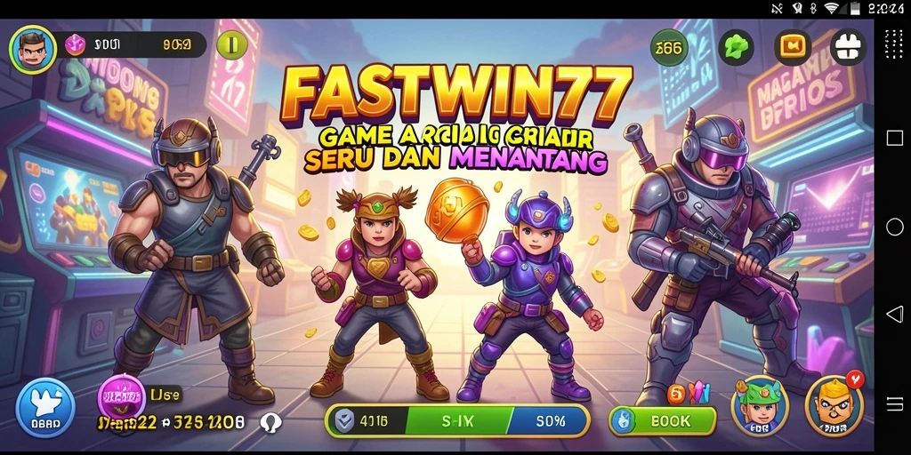 Tampilan gameplay seru dalam FASTWIN77 yang penuh aksi.