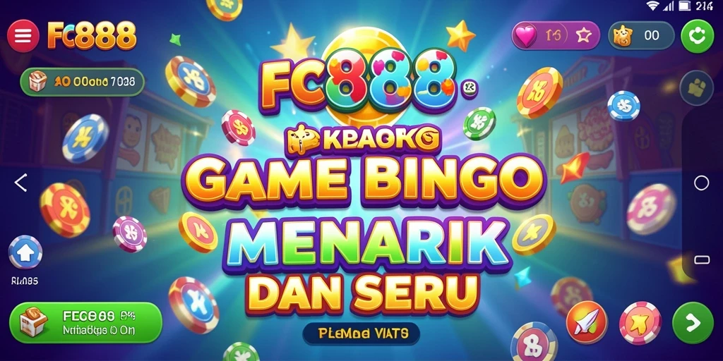 Tampilan screenshot gameplay Bingo dari FC888 yang seru dan interaktif.