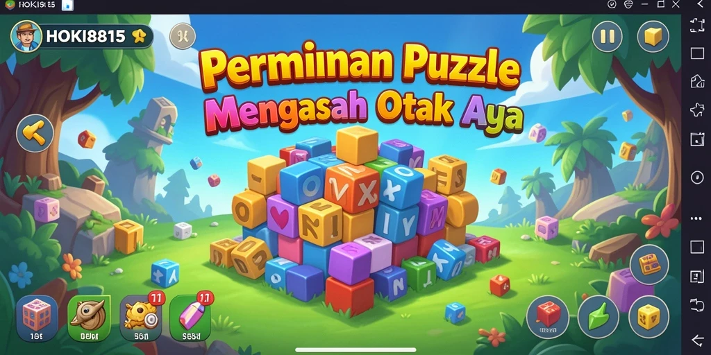 Gameplay HOKI8815 yang menantang dan seru dalam kategori Puzzle.