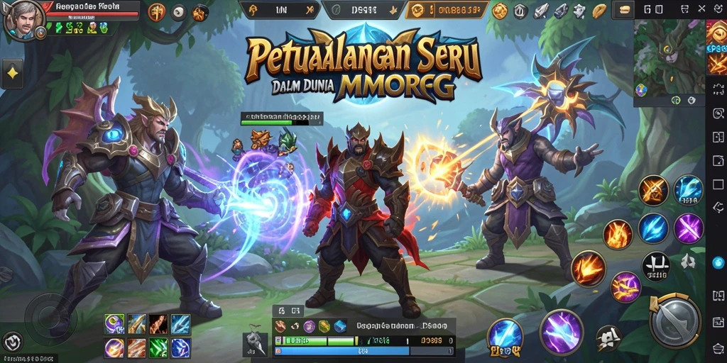 Tampilan gameplay menarik dari JPS88 yang mengajak pemain berpetualang.
