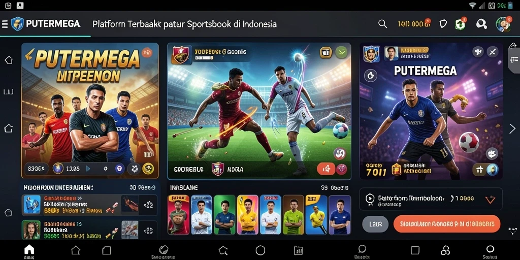 Tampilan gameplay taruhan olahraga di PUTERMEGA yang menarik.