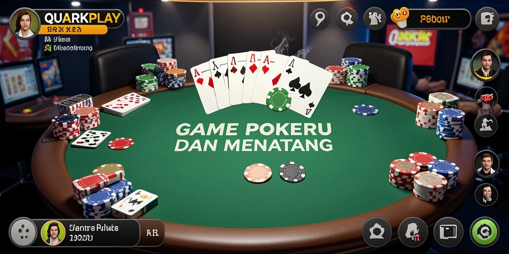 Tampilan gameplay seru dan interaktif dari QUARKPLAY.