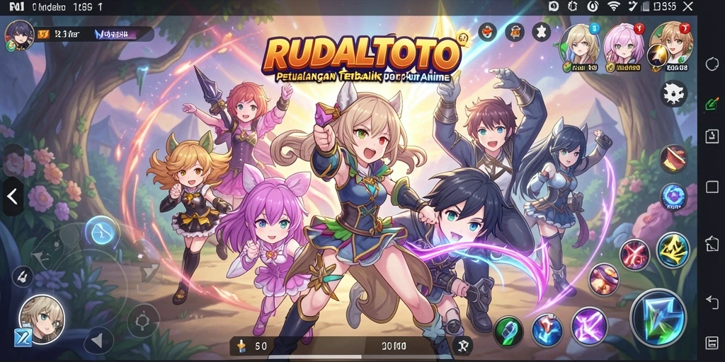 Tampilan gameplay RUDALTOTO yang menawan dan mendebarkan