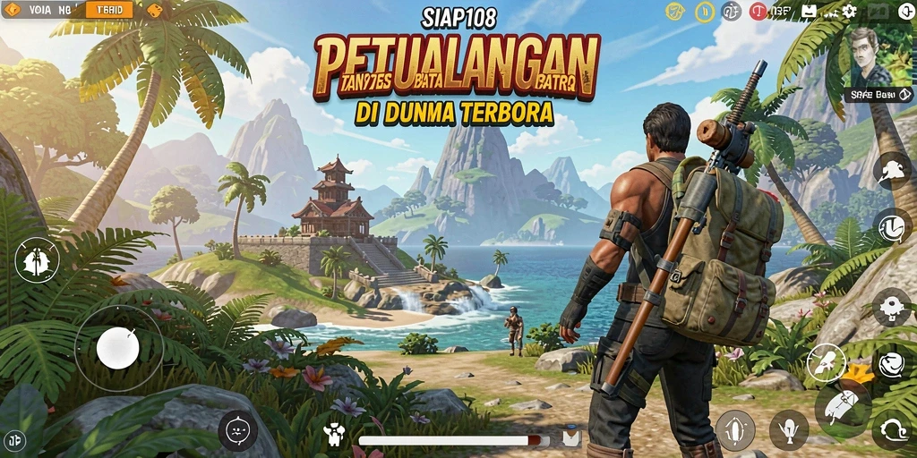 Tangkapan layar menampilkan petualangan mendebarkan dalam dunia terbuka.