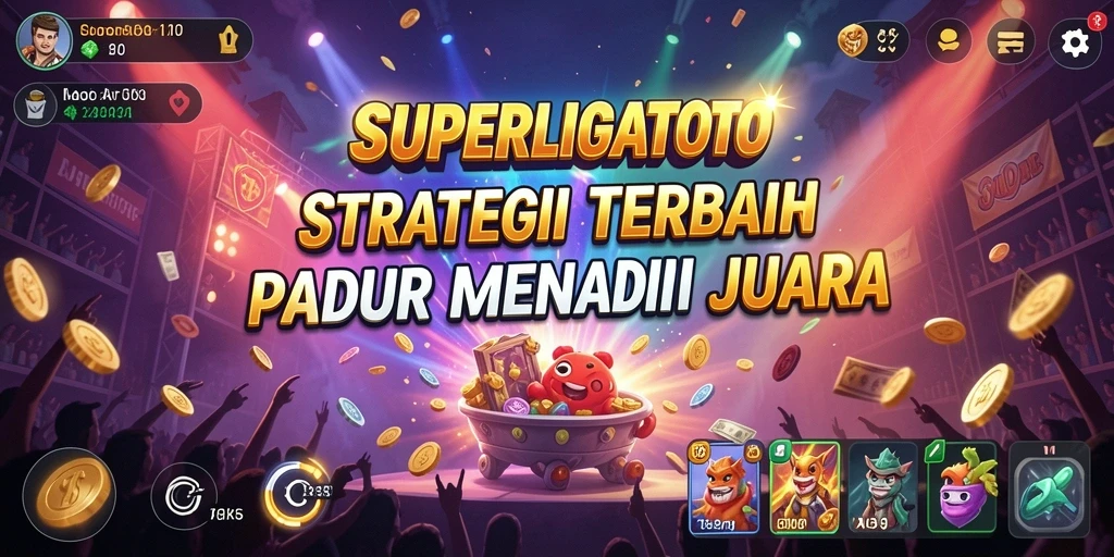 Tampilan gameplay <strong>SUPERLIGATOTO</strong> yang penuh strategi dan intrik.