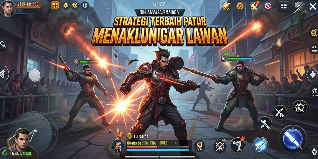 Gameplay UH77 menunjukkan taktik strategis dan pertempuran mendebarkan.